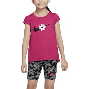 Nike Sport Daisy Girls Set, Fuchsia