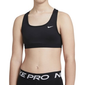 Nike Swoosh Girls Sports Bra, Black