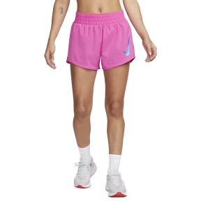 Nike Swoosh Women's Brief-Lined Running Shorts, Active Fuchsia