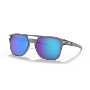 Oakley Latch Beta Sunglasses, Prizm Sapphire, matte grey