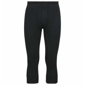 Odlo Active Warm Eco 3/4 Men's Base Layer Pants, Black