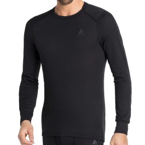 Odlo Active Warm Eco Men's LS Baselayer Top, Black