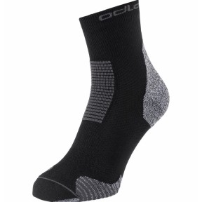 Odlo Socks Quarter Ceramicool Stabilizer, Black