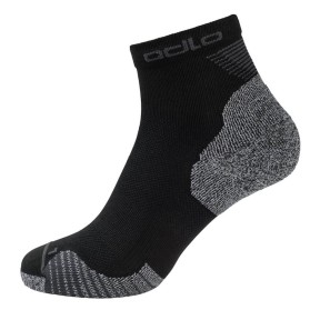 Odlo Running Quarter Socks Ceramicool, Black