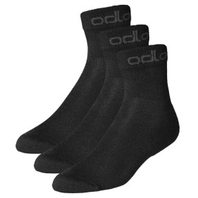 Odlo The Active Quarter Socks 3-Pack, Black