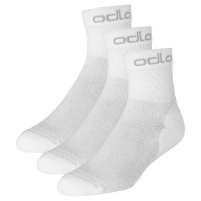 Odlo The Active Quarter Socks 3-Pack, White