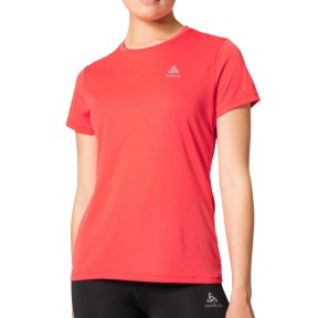 Odlo The Essential Flyer Women's Running T-Shirt, Cayenne