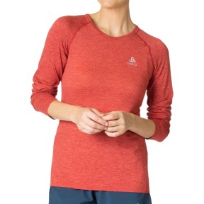 Odlo The Essentials Seamless Women's LS Tunning T-Shirt, Melange