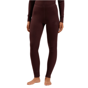 Odlo Active Warm Eco Women's Baselayer Pants, Fudge