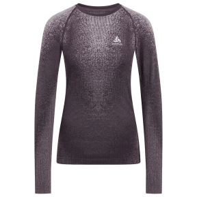 Odlo The Blackcomb Women's Base Layer Crew, Grey Ridge