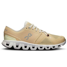 On Cloud X 3 Women's Shoes, Savannah/Frost