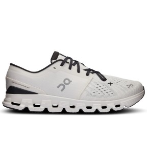 On Cloud X 4 Men's Shoes, Ivory/Black