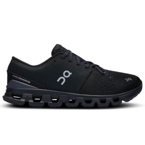 On Cloud X 4 Women's Shoes, Black/Eclipse