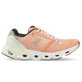 On Cloudflyer 4 Women's Shoes, Peach/Aloe