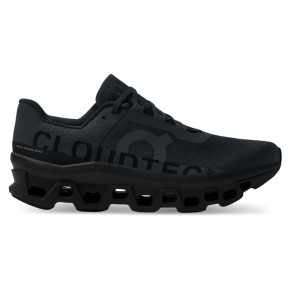 On Cloudmonster Men's Shoes, All Black