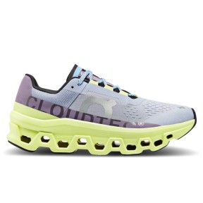 On Cloudmonster Women's Shoes, Nimbus/Hay