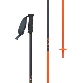 One Way GT 16 Flame Alpine Ski Poles