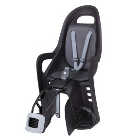 Polisport Groovy FF Child Bike Seat, Black Dark/Grey