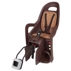 Polisport Groovy RS Plus Reclining Child Bike Seat, Dark Brown ECO