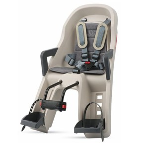 Polisport Guppy Mini Front Child Seat, Cream/Grey