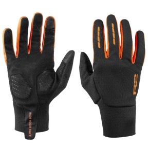 R2 Arcto Thermo Gloves, Black/Orange