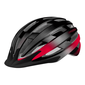 R2 Ventu Bike Helmet, black/red