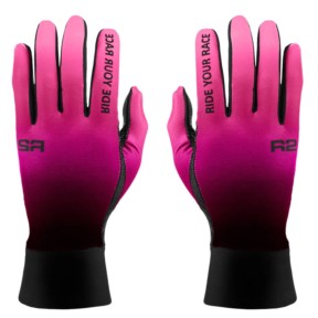 R2 Ligero Women's Thermo Gloves, Black/Pink