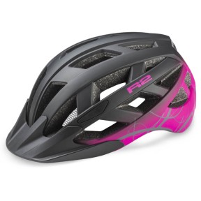 R2 Lumen Bike Women's Helmet, Pink/Black/Grey