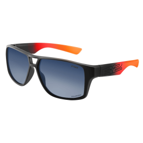 R2 Master Sunglasses, black/red