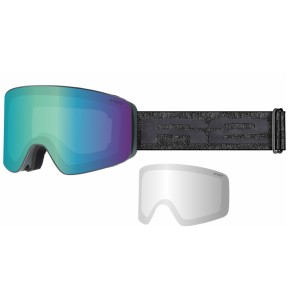 R2 Spectra Ski Goggles, Green, Aurora Chrome