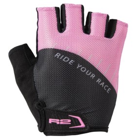 R2 Vouk Women's Bike Gloves, Pink/Black