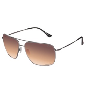 Relax Arran Sunglasses, Matt Grey/Gradient Polarized Brown