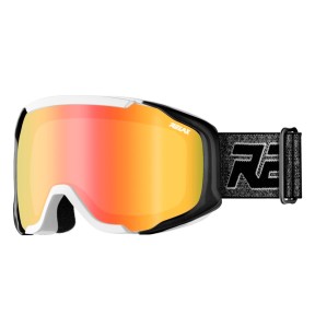 Relax De-Vil Kids Ski Goggles, White/Black