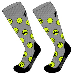 Relax Happy Kids Ski Socks, Grey