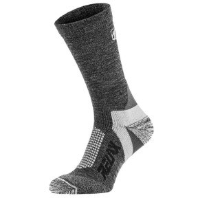 Relax Nordic Ski Socks, Grey/Black/White