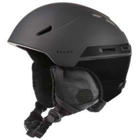 Relax Patrol Ski Helmet, Black Matt