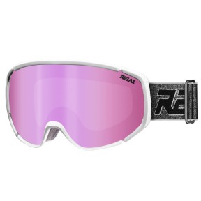 Relax Prospector Ski Goggles, Black/Pink, White Sensor