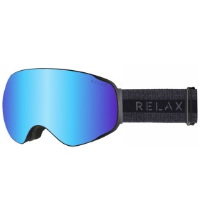 Relax Slope Ski Goggles, Black, Grey Cloud