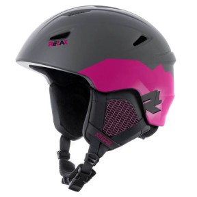 Relax Wild Women's Ski Helmet, Grey/Pink