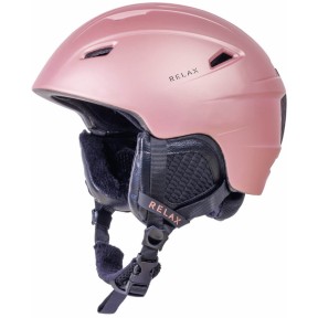 Relax Wild Women's Ski Helmet, Pink Metalic