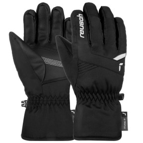 Reusch Bennet R-TEX XT Jr Kids Gloves, Black/White