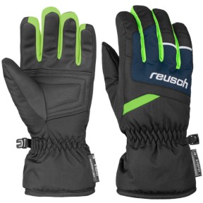 Reusch Bennet R-Tex® XT Junior, Black/Blue/Green