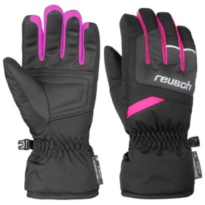 Reusch Bennet R-Tex® XT Junior Gloves, Black/Pink