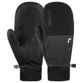 Reusch Kavik Touch-Tec Mitten, Black/Silver