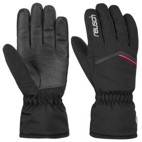 Reusch Marisa Women's Gloves, Black/Pink