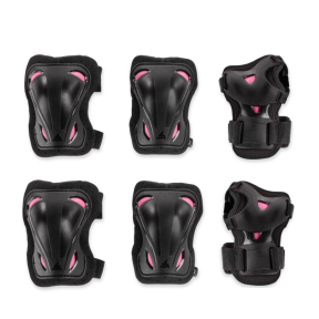 Rollerblade Women Skate Gear 3 Pack, black/pink