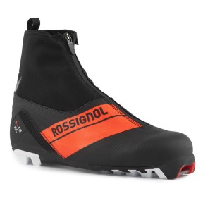 Rossignol X-10 Race Classic Unisex Nordic Boots, Black/Red