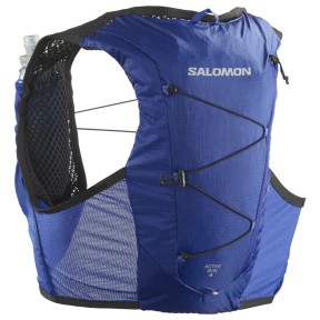 Salomon Active Skin 4 Unisex Running Vest, Surf The Web