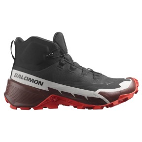 Salomon Cross Hike 2 Mid GTX Men's, Black/Bitter Chocolate/Fiery Red