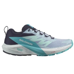 Salomon Sense Ride 5 Women's Shoes, Cashmere Blue/Carbon